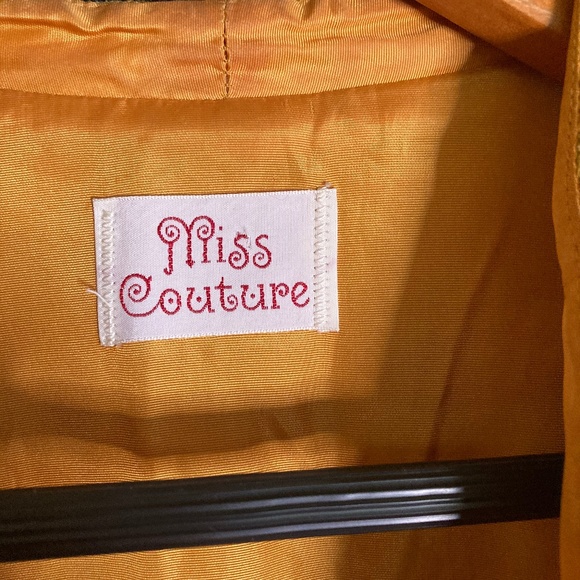 Vintage Jackets & Blazers - True Vintage! Miss Couture collarless Blazer